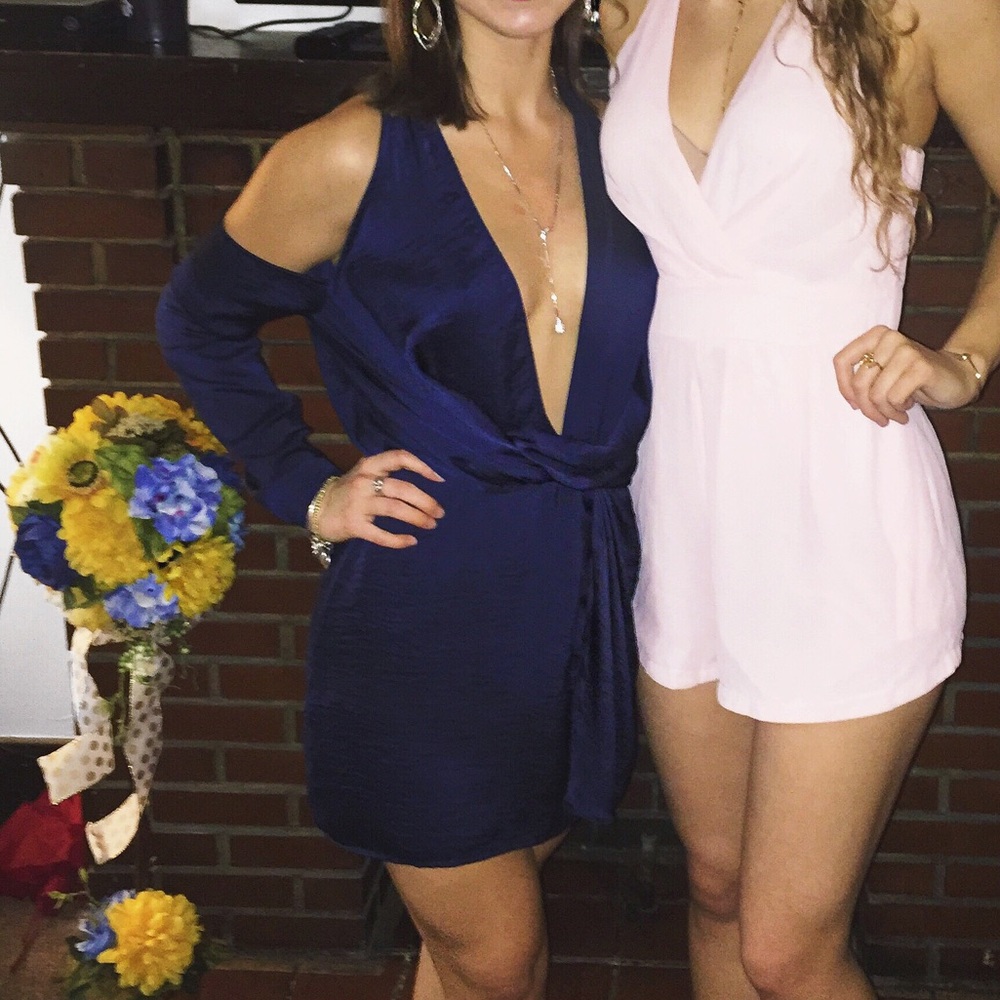 Navy dress